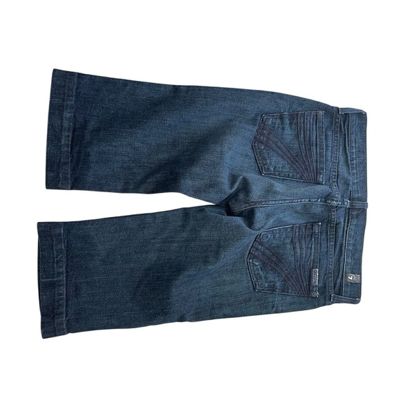 7forallmankind Dojo jean shorts Bermuda length GUC size 26 - Picture 1 of 9